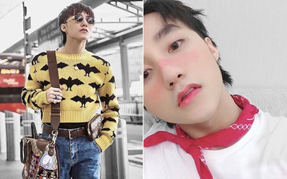 Sơn Tùng M-TP bỗng dưng "xinh" quá rồi: đánh môi má ửng hồng, chấm giả tàn nhang rồi còn mặc cả crop-top