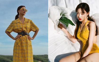 Không phải tím, vàng mới là tông màu phá đảo tủ đồ hè của con gái năm nay