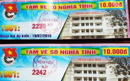Bệnh viện Mắt TP.HCM tự ý phát hành "vé số nghĩa tình" bán cho bệnh nhân, Sở Y tế vào cuộc