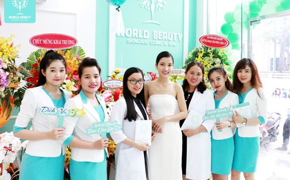 Dàn hoa hậu, diễn viên nổi tiếng có mặt trong sự kiện khai trương trung tâm thẩm mỹ tại quận 10