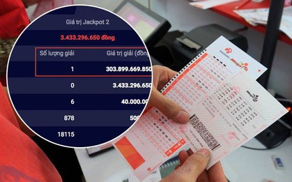 Không thể tin được: Đã có người trúng giải độc đắc hơn 300 tỷ đồng của Vietlott