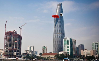 Cư dân mạng chợt nhận ra tòa nhà Bitexco chỉ cần gắn thêm mắt là thành con thú mỏ vịt khổng lồ