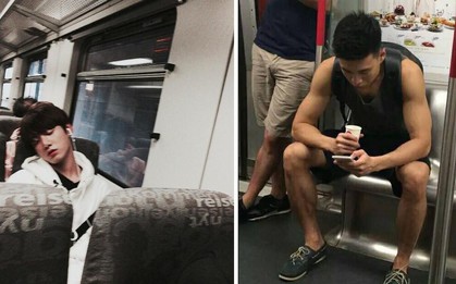 Tuyển tập dàn trai đẹp chứng minh: Cứ đi tàu điện là thể nào cũng bắt gặp được cực phẩm!