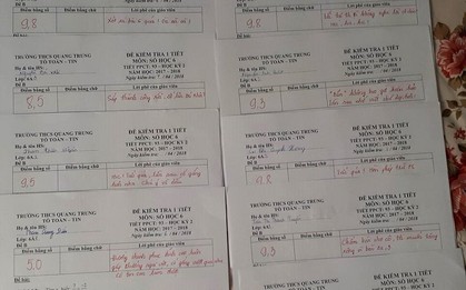 Cô giáo dạy Toán và những lời phê cực kỳ bá đạo, dễ thương khiến học sinh thích thú