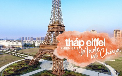 Tháp Eiffel “made in China” cứu sống thị trấn ma ở Trung Quốc