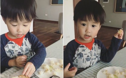 Xoài - thanh niên nghiêm túc của năm: Sẵn sàng nhắc nhở: "Mẹ ăn đi! Mẹ cất điện thoại đi!"