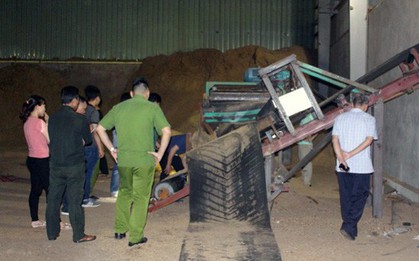 Bị cuốn vào băng tải, một công nhân thiệt mạng thương tâm