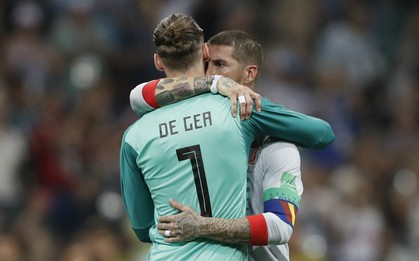 Ramos khiến De Gea thất bại trên chấm 11m trước Ronaldo