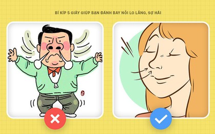 Bí kíp 5s giúp bạn đánh bật mọi lo lắng, căng thẳng lấy lại bình tĩnh khi đi thi
