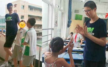 Mới 11 tuổi đã cao 2m, cậu bé Trung Quốc mơ ước phá kỷ lục Guinness về chiều cao