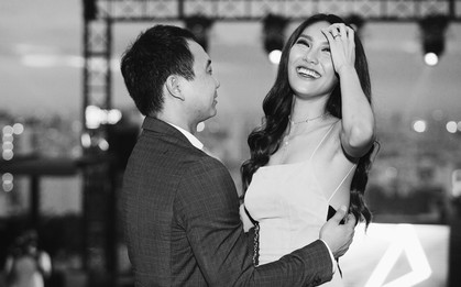 Sau màn cầu hôn ngọt ngào, Lan Khuê tuyên bố: "Chị theo chồng nhưng không bỏ cuộc chơi"
