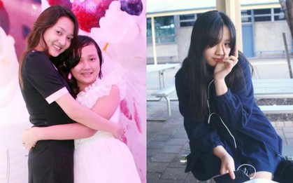 Cô em gái nơi trời Tây của Bảo Anh nay đã tròn 16, ra dáng thiếu nữ và xinh đẹp chẳng kém chị