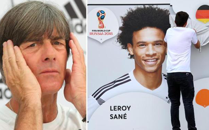 Sao Man City bị loại khỏi tuyển Đức dự World Cup 2018 vào giờ chót