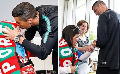 Hành động đẹp của Ronaldo trước thềm World Cup 2018