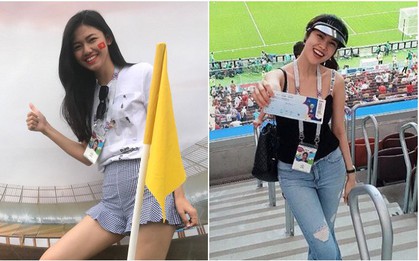 Siêu mẫu Thu Hằng, Á hậu Thanh Tú sang Nga xem chung kết World Cup 2018