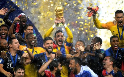 Thắng thuyết phục Croatia, Pháp lần thứ hai trong lịch sử vô địch World Cup