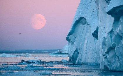 Ngắm vẻ đẹp siêu thực của vịnh băng Ilulissat