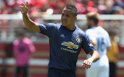 Alexis Sanchez tái xuất, Man Utd vẫn hòa bạc nhược trên đất Mỹ