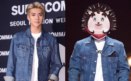 "Người tình tin đồn" của SeHun (EXO) bị netizen "phát giác" trên show hát giấu mặt