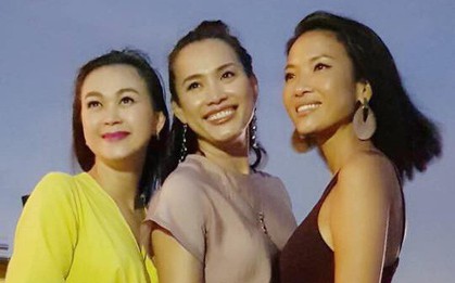 HHVN 1998 Ngọc Khánh đọ vẻ trẻ trung cùng 2 siêu mẫu đình đám một thời trong sinh nhật tròn 42 tuổi