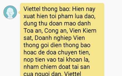 Nhà mạng cảnh báo cuộc gọi mạo danh công an, tòa án lừa đảo