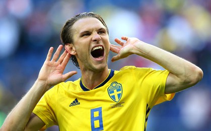 Thụy Điển thời hậu Ibrahimovic đã vào tứ kết World Cup 2018