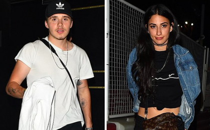 Brooklyn Beckham tình tứ với bạn gái lớn hơn 10 tuổi giữa hộp đêm, khiến người yêu cũ nổi giận