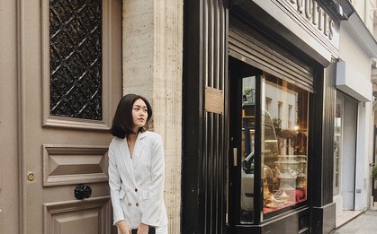 Sau kì thi THPT, hotgirl trường Phan Đình Phùng khoe ảnh đi chơi châu Âu cực đẹp