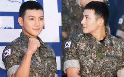 Để mặt mộc dự sự kiện quân đội, Ji Chang Wook gây xôn xao vì đẹp trai đến mức biến nam idol Kpop thành "bạch tuộc"