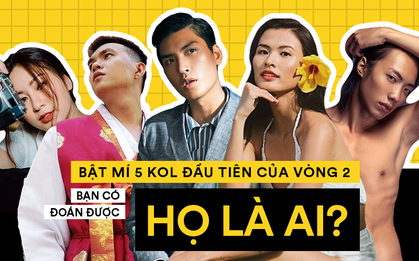 Bật mí 5 KOL đầu tiên cực xịn cho vòng 2 của Here We Go: Bạn có đoán được họ là ai?