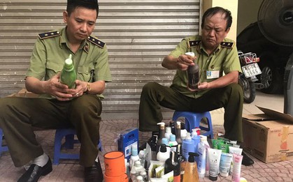 Cận cảnh gần 2 tấn mỹ phẩm lậu vừa bị thu giữ ở Hải Phòng