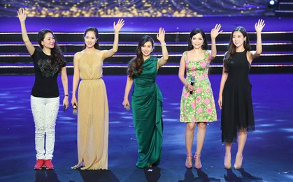 Dàn cựu Hoa hậu Việt Nam gây bất ngờ với vẻ trẻ trung trong buổi tổng duyệt đêm Gala