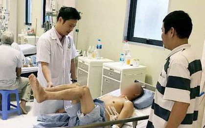 Người đàn ông "sống khoẻ" dù chiếc đinh 12 cm xuyên qua phổi, tuỷ