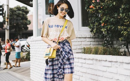 Đâu chỉ hợp mốt, họa tiết kẻ caro còn có năng lực “trẻ hóa” giúp các nàng ăn gian cả chục tuổi