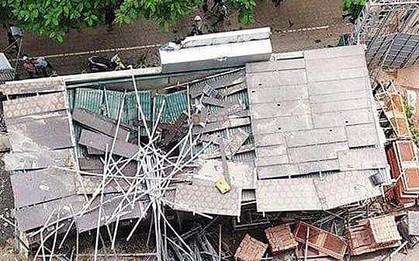 Vụ đứt cáp cẩu tháp công trình làm một người bị thương: Phạt 30 triệu đồng, tạm đình chỉ toàn bộ công trình