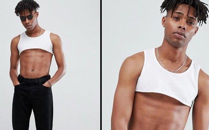 Chuyện thật như đùa: áo crop-top cho nam của ASOS nhìn dị thế mà đang cháy hàng