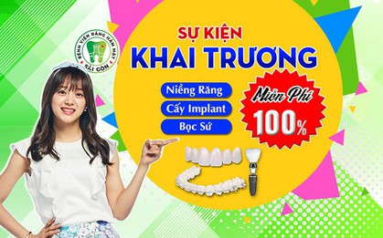 Nhiều khuyến mãi làm răng tại phòng khám chuyên khoa răng hàm mặt Sài Gòn Cần Thơ