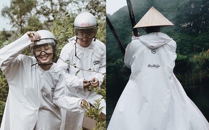 Đúng chuẩn "dân chơi không sợ mưa rơi": Đỗ Vy, Jolie Nguyễn mặc áo mưa đi du lịch mà vẫn ngút ngàn thần thái