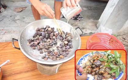 Ẩm thực tối thượng: Món đá xào xả ớt dành cho những người thích nhậu mà không muốn tốn mồi