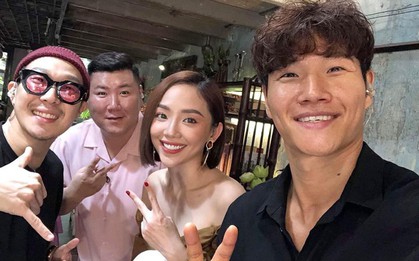 Đăng ảnh chụp cùng Haha và Kim Jong Kook, đây là ấn tượng không ngờ của Tóc Tiên về bộ đôi sao Hàn