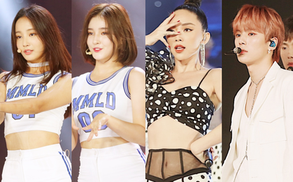 MOMOLAND "quẩy" hết cỡ với 2 hit trăm triệu view bên Monsta X, Thu Minh và Tóc Tiên đẳng cấp trong show Hàn-Việt