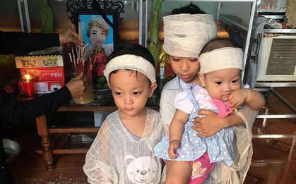 Vĩnh Phúc: Xót lòng cảnh mẹ 9x mất do bạo bệnh, bỏ lại 3 con thơ mồ côi