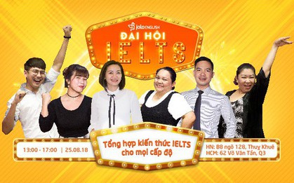 Đại hội IELTS - Season 03: tăng tốc trình độ với 12 chuyên đề dành cho mọi cấp độ