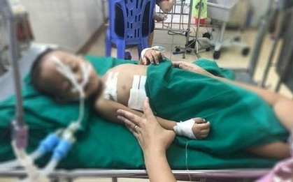 Nghịch súng hơi, bé trai 19 tháng tuổi ở Nghệ An bị đạn găm vào ngực