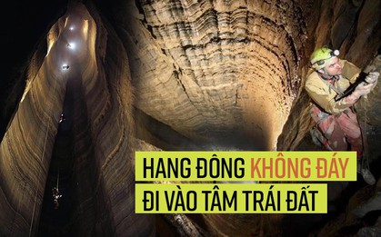 Khám phá hang động sâu nhất thế giới đi xuyên xuống dưới lòng đất