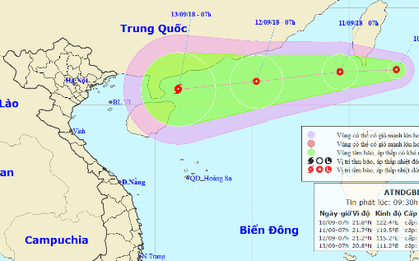 Siêu bão có thể xuất hiện trên Biển Đông trong tuần này