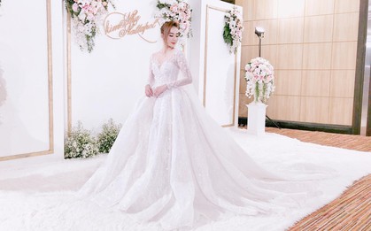 Kim Nhã BB&BG lộng lẫy như công chúa trong đám cưới lần 2 với bạn trai người Thái