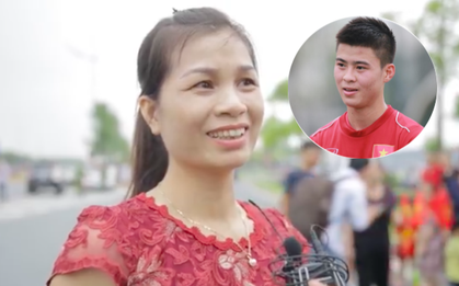 Gia đình cầu thủ Duy Mạnh đem món sườn rán khoái khẩu lên tận sân bay để chào đón con trai cùng đồng đội về nước