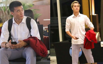 Để ý mới thấy, tuyển Olympic Việt Nam mặc đồng phục trông bảnh bao và trendy ra phết