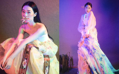 Ngụp lặn đã lâu, Sulli lại gây tranh cãi vì diện hanbok chụp hình Trung thu nhưng trông không khác gì... kỹ nữ